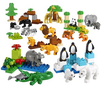 Образовательный конструктор «Дикие животные» LEGO Education Preschool 45012 4436