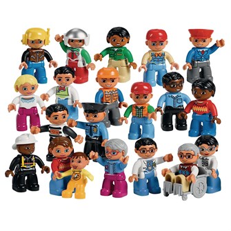 Образовательный конструктор «Городские жители» LEGO Education Preschool 45010 4435
