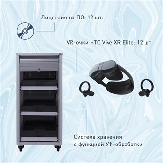 Мобильный класс виртуальной реальности EDUBLOCK XR VR-12 ✅ 8662