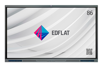 Интерактивная панель EdFlat PRIME EDF86PR01/H с камерой, 86" ✅ 16743