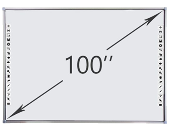 Интерактивная доска DigiTouch с диагональю 100" ✅ 8526