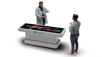 Интерактивный анатомический стол PL-Anatomy Tab Duo (полноростовый 43'' металл) ✅ 2102