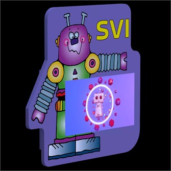 Интерактивный логопедический комплекс Service.Interactive "Робот Мини" ✅ 1473