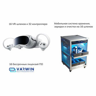 Комплект для класса виртуальной реальности Geckotouch VR16/4VW256 ✅ 13851
