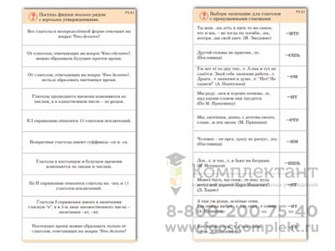 Комплект карточек (10) Глагол 1808254399