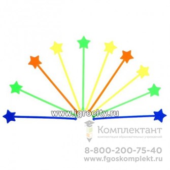 Зондозаменитель для логопеда "Звездочки", набор из 10 шт. ,арт. 6244656 1349022363