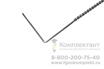 Зонд постановочный Кочерга на витой ручке с колечком 01532791305