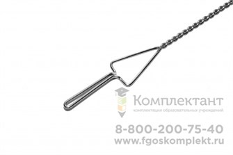 Зонд постановочный Клювик длинный на витой ручке с колечком 01390106756