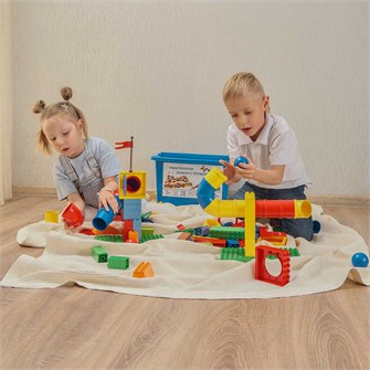 Конструктор Набор с трубками DUPLO, робототехника, 9076 307221