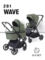 Коляска 2 в 1 Rant Basic Wave Green 4670078663467