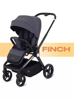 Коляска прогулочная Mowbaby Finch Graphite 4670078656933