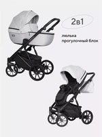 Коляска 2 в 1 Riko Basic Montana 03 серый 5907729451593