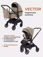 Коляска 2 в 1 Rant Vector Latte 4670078644374