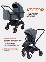 Коляска 2 в 1 Rant Vector Grey 4670078644367