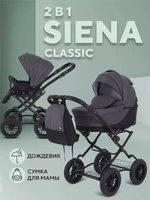 Коляска 2 в 1 Rant Siena Classic 2024 01 графит-серый 5903990641756