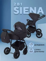 Коляска 2 в 1 Rant Siena 2024 08 графит 5903990641725