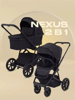 Коляска 2 в 1 Rant Basic Nexus 2025 Midnight Black 4670078653765