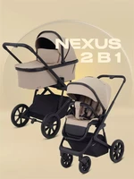 Коляска 2 в 1 Rant Basic Nexus 2025 Beige 4670078653727