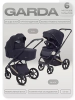 Коляска 2 в 1 Rant Garda Black 4670078674319