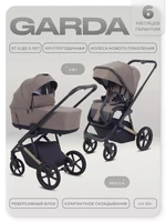 Коляска 2 в 1 Rant Garda Mocca 4670078674296