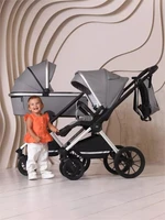 Коляска 3 в 1 Mowbaby Tilda Grey 4670078627209