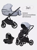 Коляска 3 в 1 Riko Basic Montana Ecco 23 Grey 5907729454280
