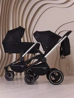 Коляска 3 в 1 Mowbaby Zoom PU silver black 4670078613097