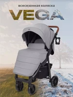 Коляска прогулочная Rant Vega 2023 Grey 4670078628046