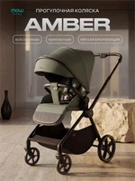Коляска прогулочная Mowbaby Amber Olive 4670078679505