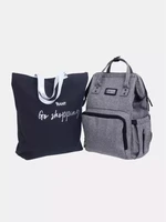Сумка для мамы + шоппер Rant Shopping Set koala grey 4670078612359