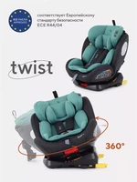 Автокресло Rant Basic Twist 0/1/2/3 (0-36 кг) Mint 4670078647665