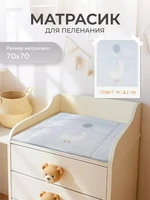Пеленальный матрасик Rant 70x70 Baloon goose 4670078675637