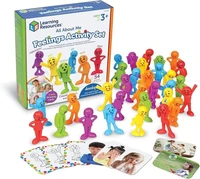 LER3368 Развивающая игрушка "Фигурки Эмоциональные Человечки" (54 элемента с карточками) LER3368