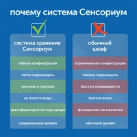 SS004S Мобильный стеллаж S с 4 контейнерами SS004S