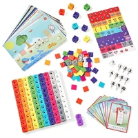 LSP0949-UK "Соединяющиеся кубики Numberblocks, с карточками. От 1 до 10" LSP0949-UK