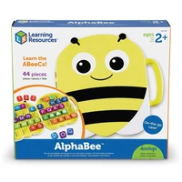 LER3787 Развивающая игрушка "Пчелиная азбука" (44 элемента, англ.яз.) LER3787
