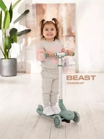 Самокат 3-колесный Rant Beast Green 4670078657244