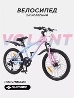 Велосипед 2-колесный Rant Volant 20" розовый градиент 4670078656230