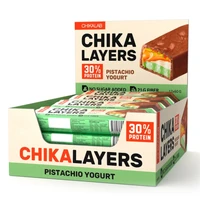 Протеиновый батончик Chikalab – Chika Layers - Pistachio Yogurt (12 шт) 667633760
