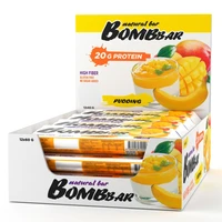 Протеиновый батончик Bombbar - Пудинг "банан-манго" (12 шт.) 2071442790