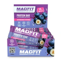 Протеиновый батончик MADFIT - Заряженная черника 233189012