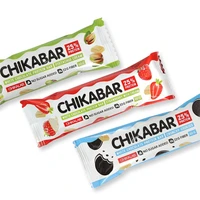 Протеиновый батончик Chikalab – Chikabar - Ассорти в белом шоколаде (20 шт.) 870567643