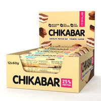 Протеиновый батончик Chikalab – Chikabar - Тирамису с молочной начинкой (12 шт.) 192227582