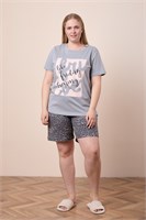 Пижама футболка и шорты М325294Пср М325294Пср
