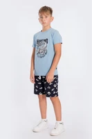 Костюм (футболка+шорты) М22148Пг М22148Пг