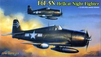 D5080  самолет  F6F-5N HELLCAT NIGHT VERSION  (1:72) 89195850805