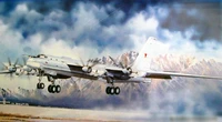 01601  авиация  КБ Т-95MS Bear-H (1:72) 9580208016016