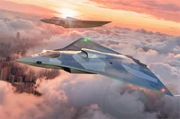 01689  авиация  PLAAF J-36 Prototype  (1:72) 9580208016894