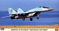 02118  авиация  M&amp;G-29 Fulcrum "Ukrainian Air Force"  (1:72) 4967834021181