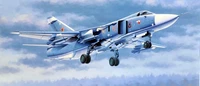 02835  авиация  ОКБ С-24M Fencer-D  (1:48) 9580208028354